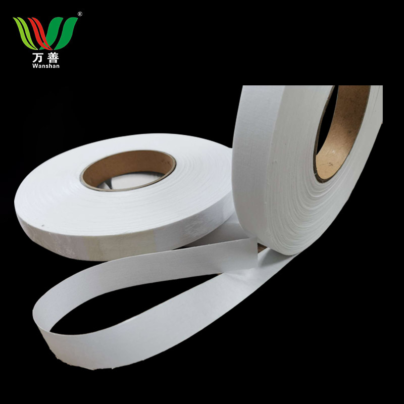 口水胶白洋布